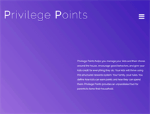 Tablet Screenshot of privilegepoints.com